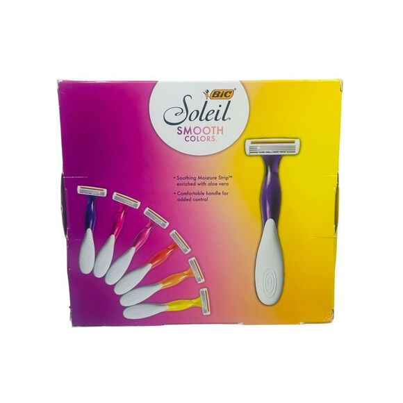 Bic Soleil Smooth Colors - 10 Razors - Picture 3 of 3